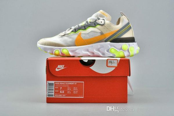 Undercover upcoming react element 87 retro neaker vapor 97 270 men and women air port running hoe
Undercover upcoming react element 87 retro neaker vapor 97 270 men and women air port running hoe
