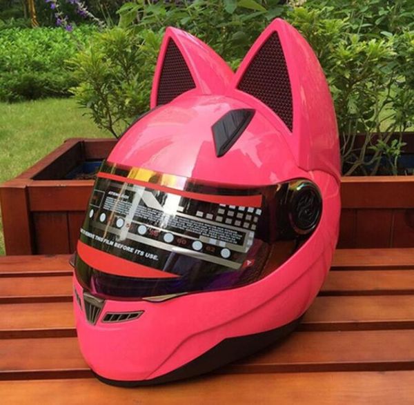 motorcycle helmet 2018 cat ear personality all-wool helmet 4 colors pink yellow black white
motorcycle helmet 2018 cat ear personality all-wool helmet 4 colors pink yellow black white