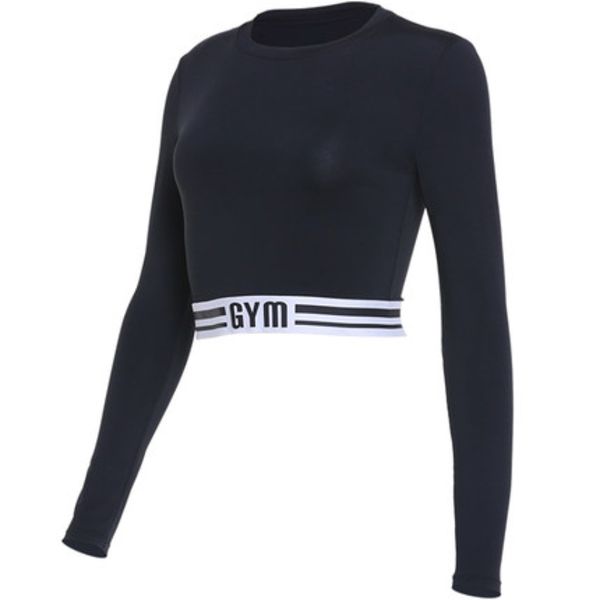 fashion women's sports tights stitching running fitness clothes exposed navel fitness long-sleeved quick-drying yoga t-shirt, Black;blue
fashion women's sports tights stitching running fitness clothes exposed navel fitness long-sleeved quick-drying yoga t-shirt, Black;blue