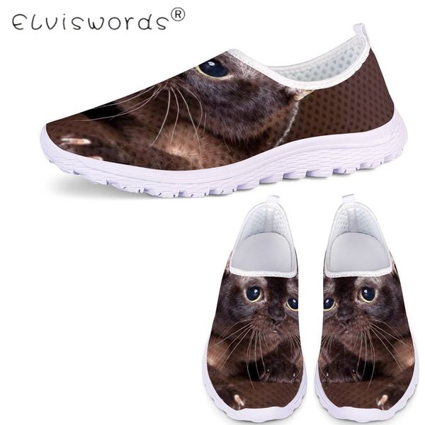 elviswords new women flat shoes cute burmese cat print comfortable air mesh sneakers ladies slip on walk shoes zapatos de mujer, Black
elviswords new women flat shoes cute burmese cat print comfortable air mesh sneakers ladies slip on walk shoes zapatos de mujer, Black