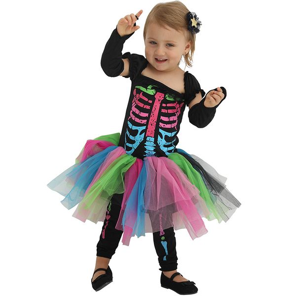 2-4t carnival toddler skeleton tutu dress scary colorful halloween costume for kids baby gilrs infant bone cosplay outfit set, Black;red
2-4t carnival toddler skeleton tutu dress scary colorful halloween costume for kids baby gilrs infant bone cosplay outfit set, Black;red