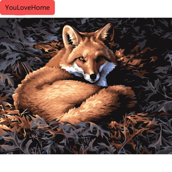 diy oil painting by numbers fox animal kits drawing canvas handpainted diy oil painting home decoration art coloring by number
diy oil painting by numbers fox animal kits drawing canvas handpainted diy oil painting home decoration art coloring by number