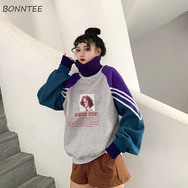 толстовки женщины пуловеры с длинным рукавом thicker printed harajuku женщин лоскутная водолазка досуг теплый модные толстовка дамы пальто, Black
толстовки женщины пуловеры с длинным рукавом thicker printed harajuku женщин лоскутная водолазка досуг теплый модные толстовка дамы пальто, Black