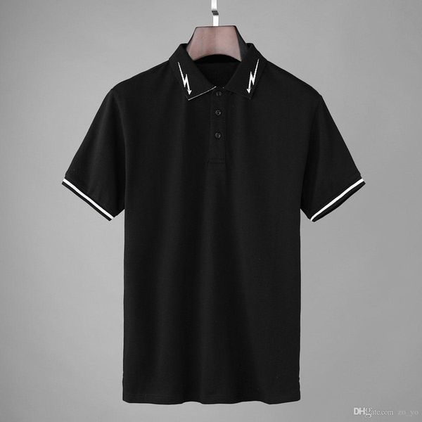 2019 марки mens твердых рубашки поло способ высокого качества шаблон с коротким рукавом хлопок straight 100% дизайнер камиз polo манг curta, White;black
2019 марки mens твердых рубашки поло способ высокого качества шаблон с коротким рукавом хлопок straight 100% дизайнер камиз polo манг curta, White;black