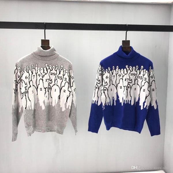 19ss mens designer sweaters luxury turtle neck print mens clothes jumper long sleeve women jacket tag new, White;black
19ss mens designer sweaters luxury turtle neck print mens clothes jumper long sleeve women jacket tag new, White;black