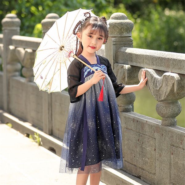 kids hanfu dance dress baby girls traditional chinese clothing tang suit children princess party dresses ancient costumes, Black;red
kids hanfu dance dress baby girls traditional chinese clothing tang suit children princess party dresses ancient costumes, Black;red