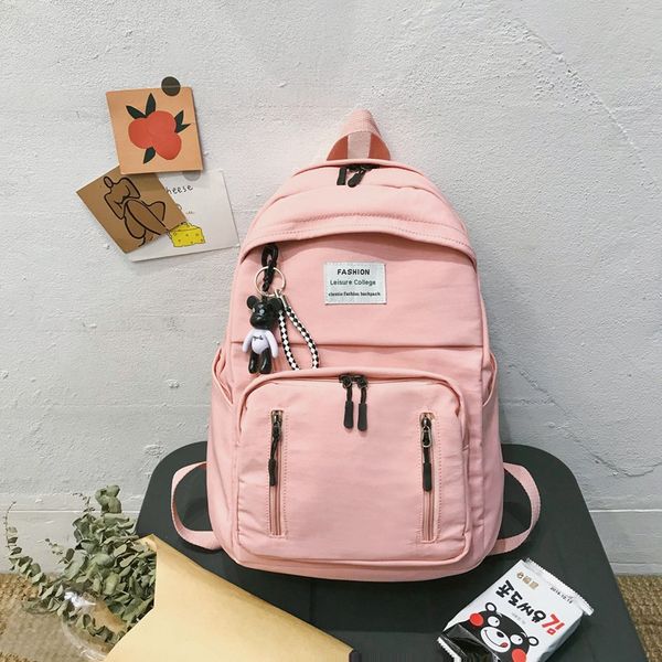 2020 backpack women backpack fashion women shoulder bag solid color school bag for teenage girl children backpacks travel
2020 backpack women backpack fashion women shoulder bag solid color school bag for teenage girl children backpacks travel
