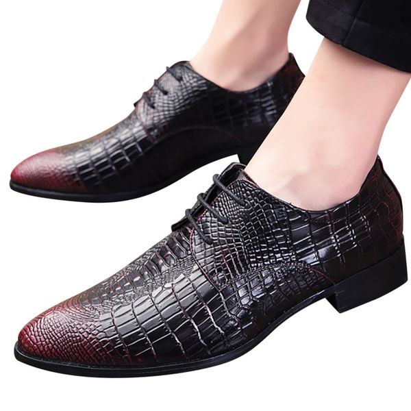 2019 new genuine leather men formal shoes lace-up business dress men oxfords shoes male formal, Black
2019 new genuine leather men formal shoes lace-up business dress men oxfords shoes male formal, Black
