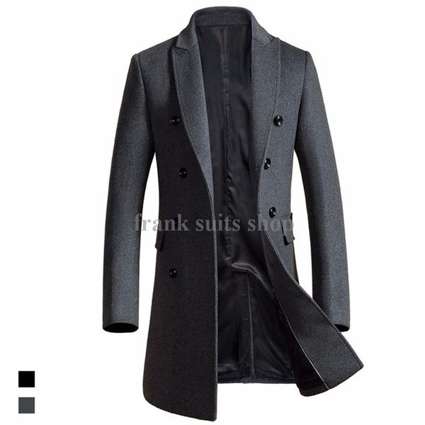 custom made 2017korean style autumn winter men woolen coat long slim fit outwear coats good quality, Black
custom made 2017korean style autumn winter men woolen coat long slim fit outwear coats good quality, Black