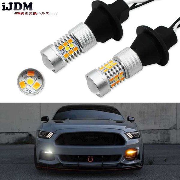 ijdm high power t20 7440 led 28-smd 3030 led daytime running lights/turn signal lights conversion kit for 2020-up mustang
ijdm high power t20 7440 led 28-smd 3030 led daytime running lights/turn signal lights conversion kit for 2020-up mustang