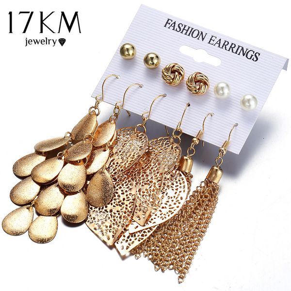 17km bohemia leaves tassel long drop earrings for women multilayer sequins simulated pearl beads earring set statement jewelry, Silver
17km bohemia leaves tassel long drop earrings for women multilayer sequins simulated pearl beads earring set statement jewelry, Silver
