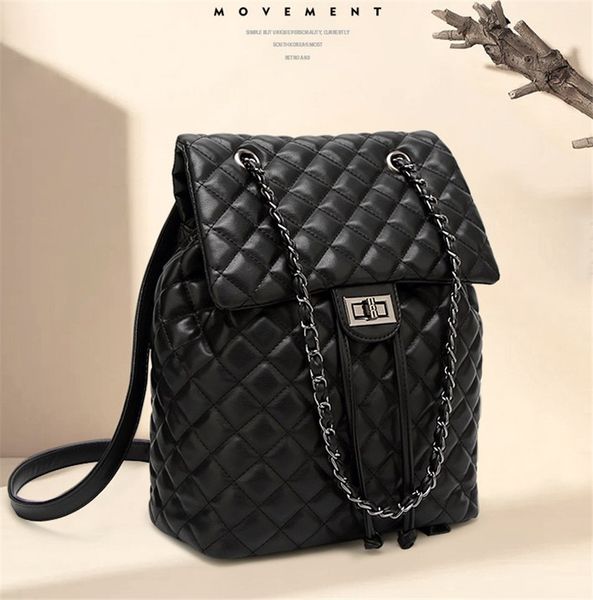 Luxury Designer Fashion Womens Bag Double Shoulder Bags Fashion Linger Chain Style Single Shoulder Womens Backpacks Handbag Famale Girls Bag
Luxury Designer Fashion Womens Bag Double Shoulder Bags Fashion Linger Chain Style Single Shoulder Womens Backpacks Handbag Famale Girls Bag