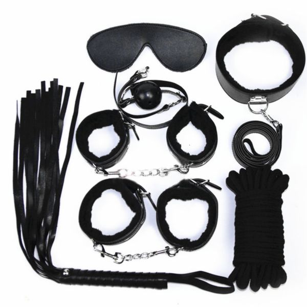 8pcs/set bondage kit slave hand product y191203 toys toys access foot whip rope blindfold couples erotic games kcfeu
8pcs/set bondage kit slave hand product y191203 toys toys access foot whip rope blindfold couples erotic games kcfeu