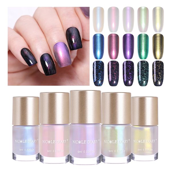 nicole diary nail stamping polish 9ml shell shimmer lacquer shiny glitter manicure nail art varnish vernis primer
nicole diary nail stamping polish 9ml shell shimmer lacquer shiny glitter manicure nail art varnish vernis primer