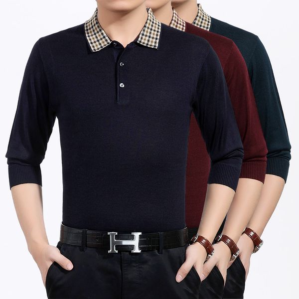 new solid sweater men 2018 autumn winter slim fit pullovers men pattern turn-down collar pull homme christmas sweaters, White;black
new solid sweater men 2018 autumn winter slim fit pullovers men pattern turn-down collar pull homme christmas sweaters, White;black