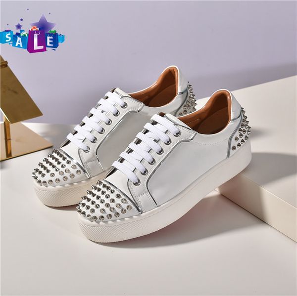 wholesale red bottom spike sock casual shoes, red sole flats with krystal spikes, 30mm black & white donna flats for women & men sneakers
wholesale red bottom spike sock casual shoes, red sole flats with krystal spikes, 30mm black & white donna flats for women & men sneakers