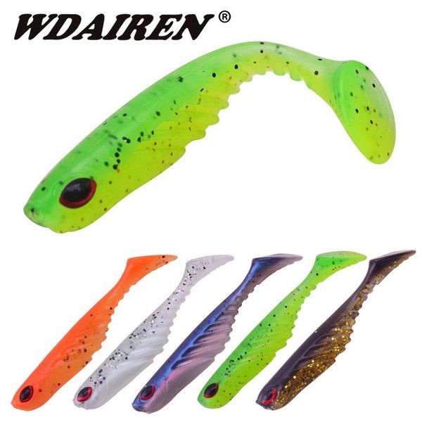 5pcs/lot 70mm 2.9g wobblers fishing lures easy shiner swimbait silicone soft bait double color carp artificial soft lure pr-562 sbbaf
5pcs/lot 70mm 2.9g wobblers fishing lures easy shiner swimbait silicone soft bait double color carp artificial soft lure pr-562 sbbaf