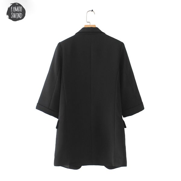 women blazer basic notched collar solid beading pearl pockets candy regular female colors casual outwear chic ca005, White;black