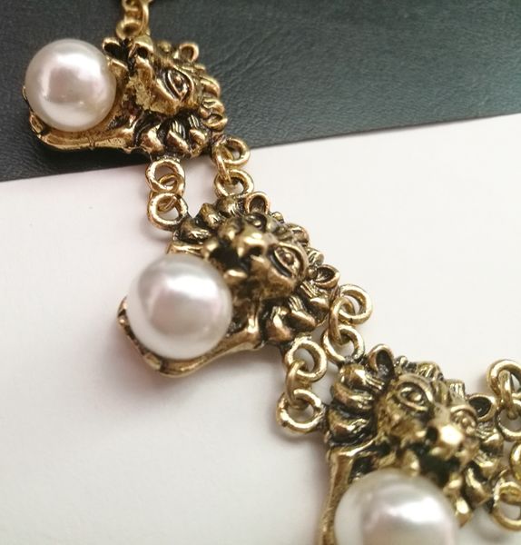 fashion vintage metal leo head bracelets for women pearl bracelets fashion punk jewelry 2017 ancient animal bijoux bridal female accessories, Golden;silver
fashion vintage metal leo head bracelets for women pearl bracelets fashion punk jewelry 2017 ancient animal bijoux bridal female accessories, Golden;silver