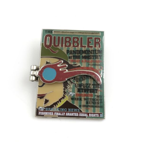 new movie hp harry the quibbler magazine brooch pin badge the ministry of magic mirror of erised, Gray
new movie hp harry the quibbler magazine brooch pin badge the ministry of magic mirror of erised, Gray