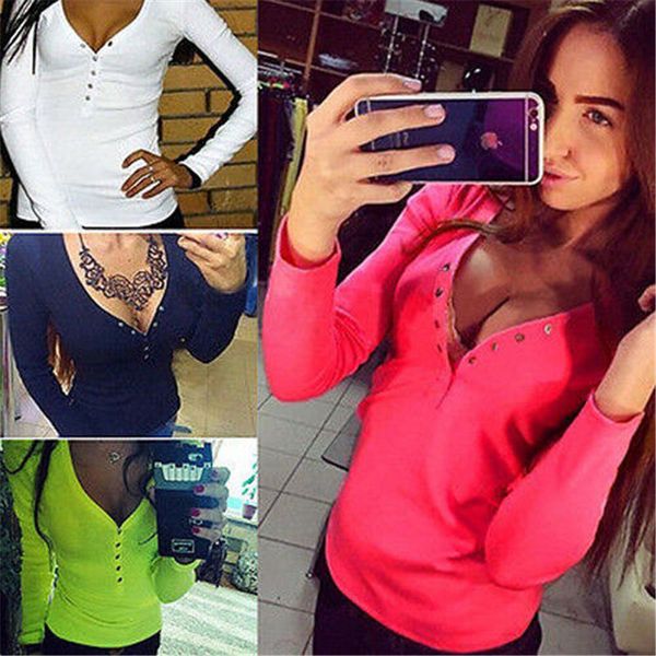 new style fashion women's blouses ladies long sleeve v neck casual blouse cotton solid pure color button fashion 2019, White
new style fashion women's blouses ladies long sleeve v neck casual blouse cotton solid pure color button fashion 2019, White
