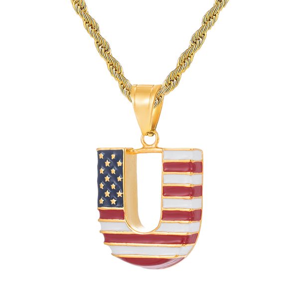 american flag stainless steel necklaces & pendants for men hip hop jewelry with chain, Silver
american flag stainless steel necklaces & pendants for men hip hop jewelry with chain, Silver