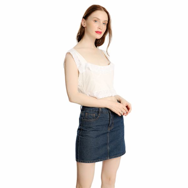 casual sleeveless vest women camis chiffon halter women camisole 2019 summer style slim, White
casual sleeveless vest women camis chiffon halter women camisole 2019 summer style slim, White