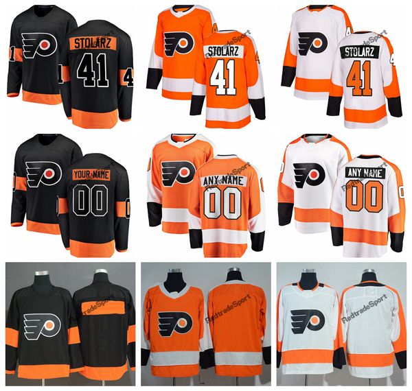 2019 philadelphia flyers anthony stolarz hockey jerseys mens custom name alternate black #41 anthony stolarz stitched hockey shirts s-xxxl, Black;red
2019 philadelphia flyers anthony stolarz hockey jerseys mens custom name alternate black #41 anthony stolarz stitched hockey shirts s-xxxl, Black;red
