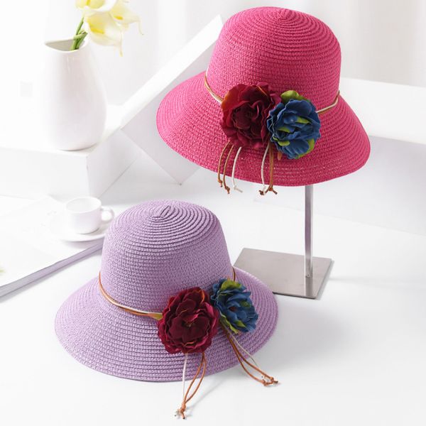 ht1724 2018 new summer beach hats for women wide brim sun cap hat handmade flower panama hat solid packable straw bucket, Blue;gray
ht1724 2018 new summer beach hats for women wide brim sun cap hat handmade flower panama hat solid packable straw bucket, Blue;gray