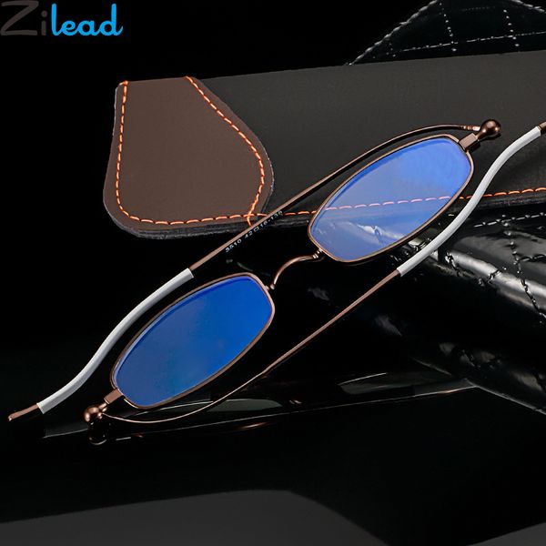zilead 360 rotatable metal anit blue light reading glasses men businesses uv presbyopic hyperopia eyeglasses with case+1.0to+4.0, White;black
zilead 360 rotatable metal anit blue light reading glasses men businesses uv presbyopic hyperopia eyeglasses with case+1.0to+4.0, White;black
