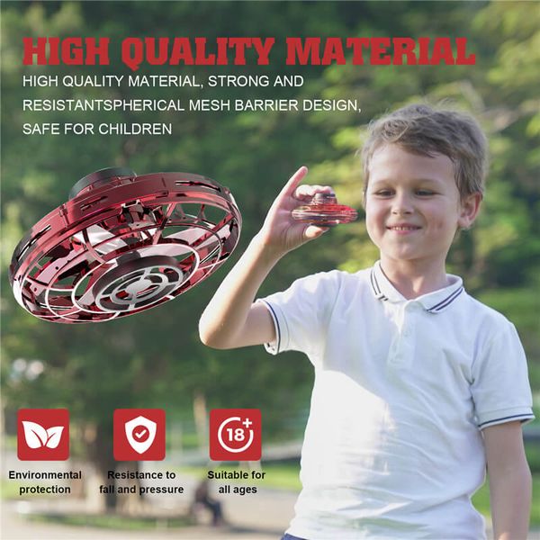 dhl flynova ufo drone fast inductive aircraft flynova flying spinner toy mini drone helicopter 360° rotating with led light
dhl flynova ufo drone fast inductive aircraft flynova flying spinner toy mini drone helicopter 360° rotating with led light