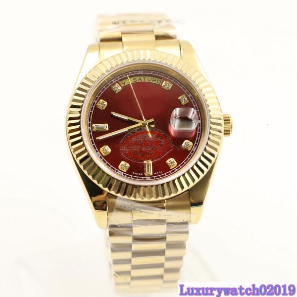men 40mm automatic mechanical watch no battery sweeping movement stainless steel clock date week model watches, Slivery;brown
men 40mm automatic mechanical watch no battery sweeping movement stainless steel clock date week model watches, Slivery;brown