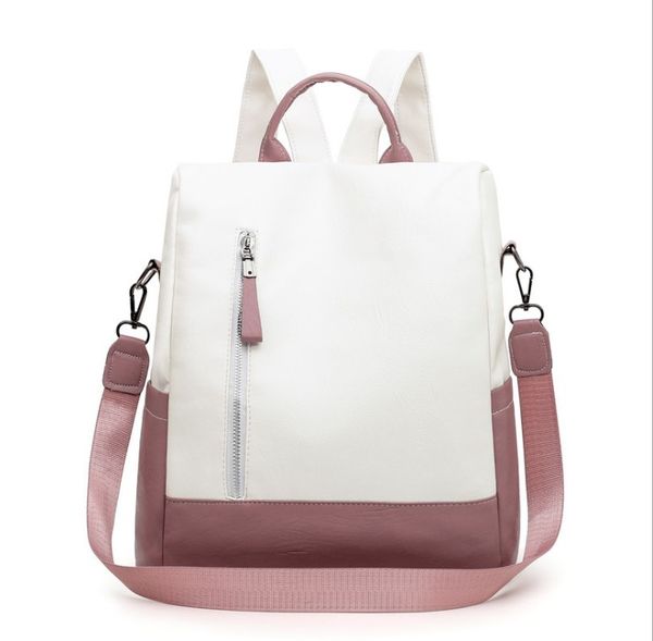 2020 new college style women backpack soft leather bookpack for teenage girls fashion contrast ladies crossbody bag
2020 new college style women backpack soft leather bookpack for teenage girls fashion contrast ladies crossbody bag