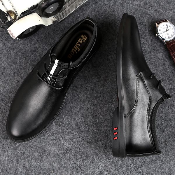 business casual shoes men dress office luxury shoes male breathable oxfords men spring summer formal genuine leather *9618, Black
business casual shoes men dress office luxury shoes male breathable oxfords men spring summer formal genuine leather *9618, Black