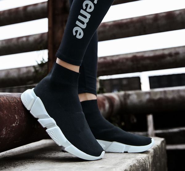 2018 luxury sock speed trainer casual shoes men&womens black white red sneakers race runners fashion boots size 36-45 t07
2018 luxury sock speed trainer casual shoes men&womens black white red sneakers race runners fashion boots size 36-45 t07
