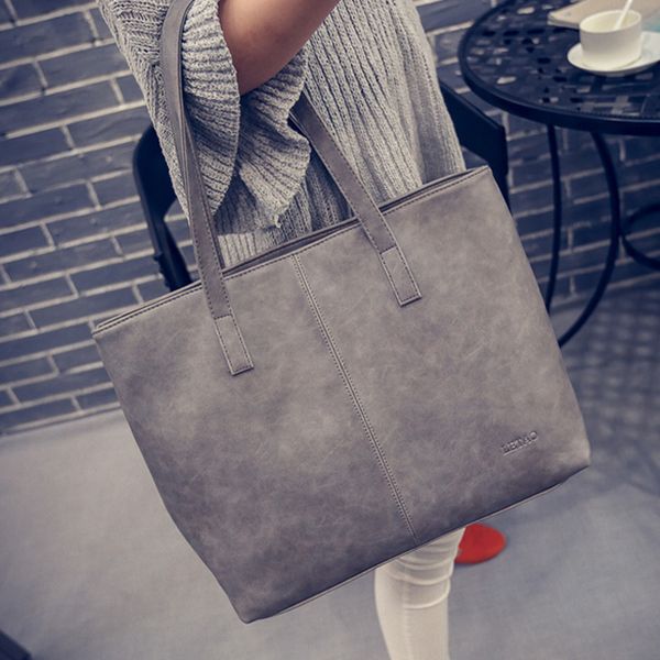 women scrub leather handbag black grey causal tote bag large capacity shoulder bag shopping luxury handbags women bags designer t200509
women scrub leather handbag black grey causal tote bag large capacity shoulder bag shopping luxury handbags women bags designer t200509