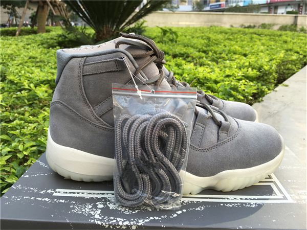 wholesale retail classic 11 xi prm grey suede mens basketball shoes ship with shoebox size us7-12, White;red
wholesale retail classic 11 xi prm grey suede mens basketball shoes ship with shoebox size us7-12, White;red