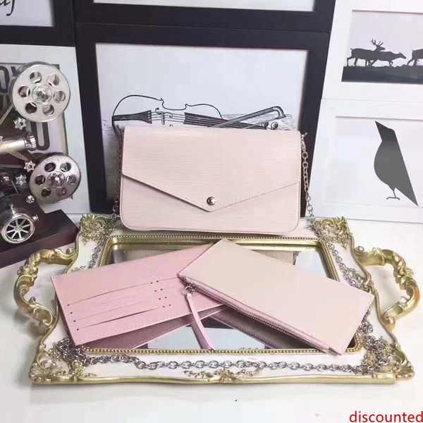 #731 3pcs felicie wallet luxury l plaid women wallet nicolas ghesquiere fashion exotic bags clutches evening chain wallets pochette purse
#731 3pcs felicie wallet luxury l plaid women wallet nicolas ghesquiere fashion exotic bags clutches evening chain wallets pochette purse