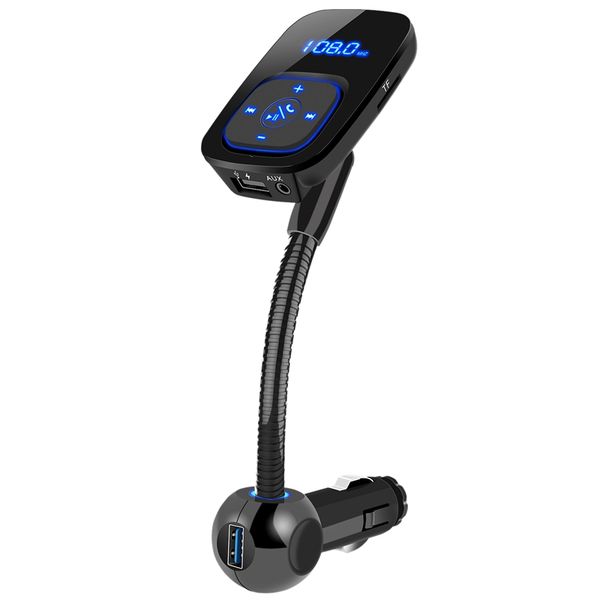 

bt006 car mp3 player audio fm modulator bluetooth fm transmitter hands-car kit usb charger support tf card usb disk