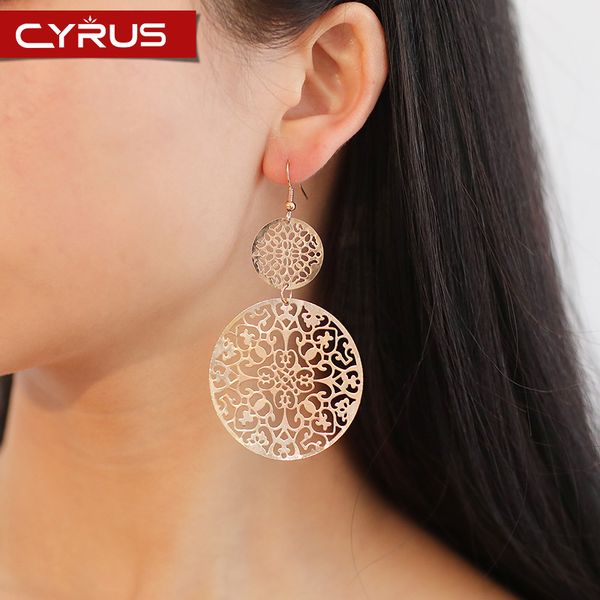ethnic geometric dangle earrings for women gold silver metal hollow flower pattern ear accessories mujer luxury jewelry 2019
ethnic geometric dangle earrings for women gold silver metal hollow flower pattern ear accessories mujer luxury jewelry 2019
