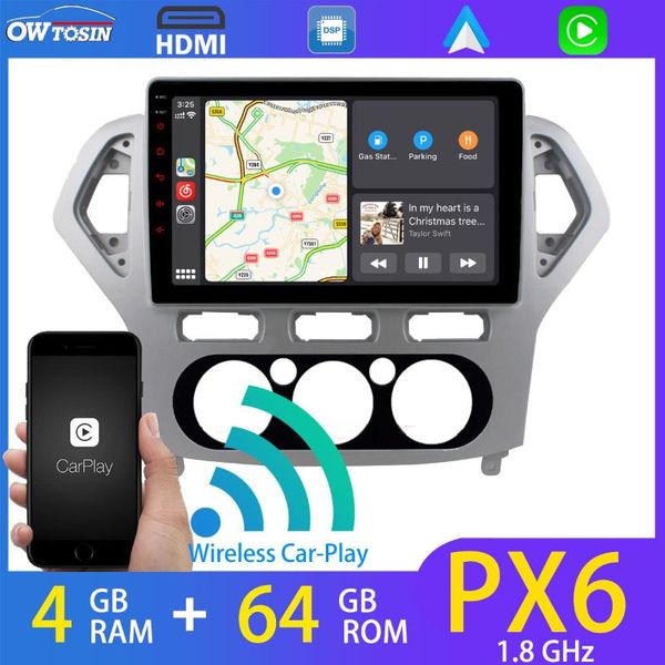 10.1" px6 4+64g android 9.0 car multimedia player 5*usb for mondeo 2007-2010 tda7850 gps radio auto stereo hdmi dsp ips dab car dvd
10.1" px6 4+64g android 9.0 car multimedia player 5*usb for mondeo 2007-2010 tda7850 gps radio auto stereo hdmi dsp ips dab car dvd