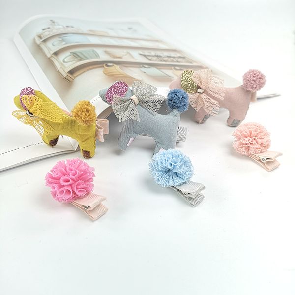 boutique 15sets fashion cute glitter sausage dog hairpins solid gauze pom pom animal dog hair clips princess hair accessories, Slivery;white
boutique 15sets fashion cute glitter sausage dog hairpins solid gauze pom pom animal dog hair clips princess hair accessories, Slivery;white
