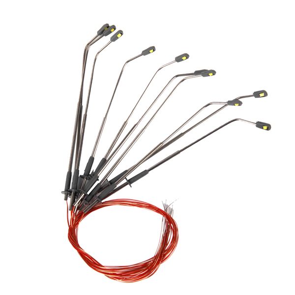 10шт модель уличного фонаря освещает одну головку для макета модели поезда декорации
10шт модель уличного фонаря освещает одну головку для макета модели поезда декорации