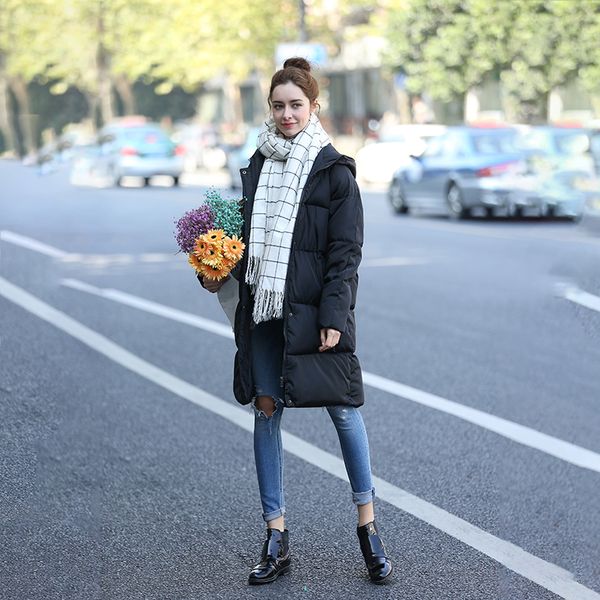 women winter black gray parka 2018 solid women's warm cotton casual abrigos mujer invierno clothes female fashion hooded jacket
women winter black gray parka 2018 solid women's warm cotton casual abrigos mujer invierno clothes female fashion hooded jacket