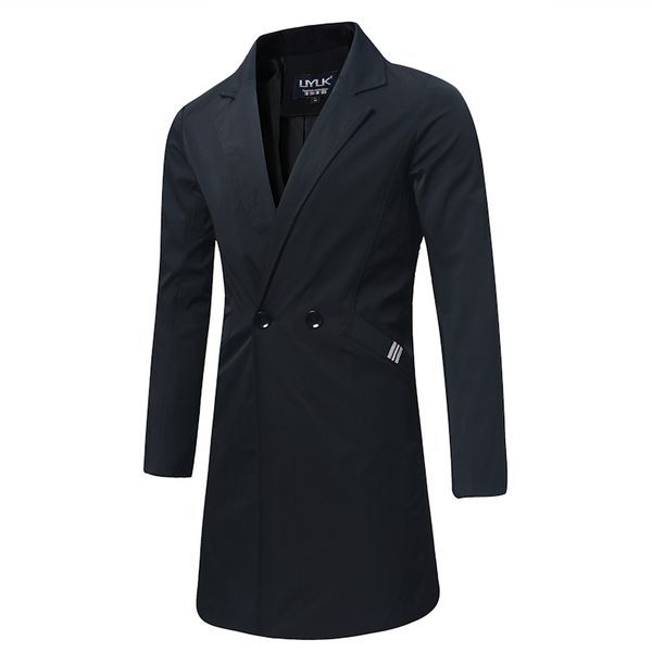 2019 new mens fashion boutique solid color casual windbreaker jackets / mens high-end brand long trench coat jacket, Tan;black
2019 new mens fashion boutique solid color casual windbreaker jackets / mens high-end brand long trench coat jacket, Tan;black