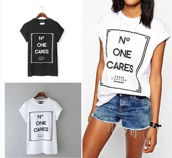 summer 2016 women no one cares summer tee shirt femme korean fashion female vetement femme tumblr poleras mujer camiseta t-shirt, White
summer 2016 women no one cares summer tee shirt femme korean fashion female vetement femme tumblr poleras mujer camiseta t-shirt, White