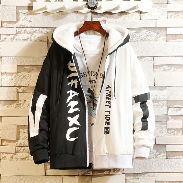 men's autumn and winter new trend color matching casual hooded sweater coat 2019 support wholesale dropshipping, Black;brown
men's autumn and winter new trend color matching casual hooded sweater coat 2019 support wholesale dropshipping, Black;brown