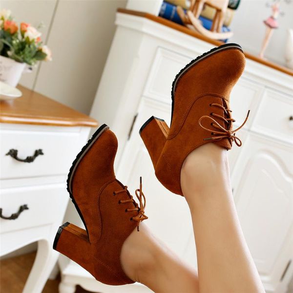 sarairis 2020 large size 31-48 autumn fashion ladies high heels shoelaces shoes woman casual office lady pumps women booties, Black
sarairis 2020 large size 31-48 autumn fashion ladies high heels shoelaces shoes woman casual office lady pumps women booties, Black