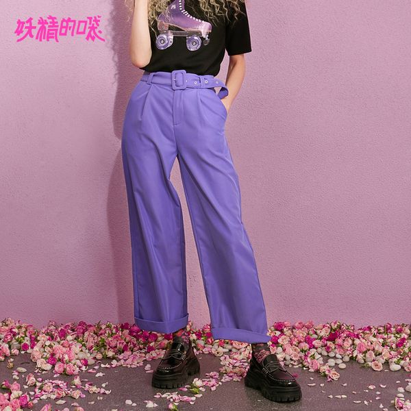 elf sack new woman wide leg pants casual knitted mid drawstring trousers women solid streetwear full length femme purple pants y19070301, Black;white
elf sack new woman wide leg pants casual knitted mid drawstring trousers women solid streetwear full length femme purple pants y19070301, Black;white