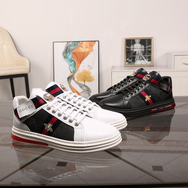 2020 luxury designer men's sneakers casual shoes low-italian brand ace bee striped shoes walking exercise coach rehearsal, Black 
2020 luxury designer men's sneakers casual shoes low-italian brand ace bee striped shoes walking exercise coach rehearsal, Black